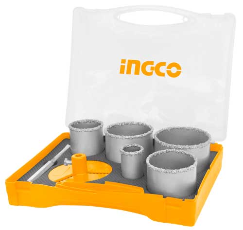 Carbide Gritted Hole Saw Set AKCH0071 ING-AC