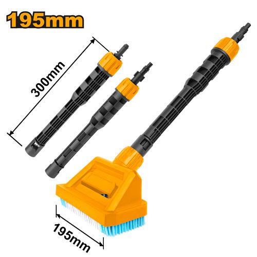195mm Pressure Washer Pool Hi-Vac Suction Sweeper Brush APB30160 ING-CO