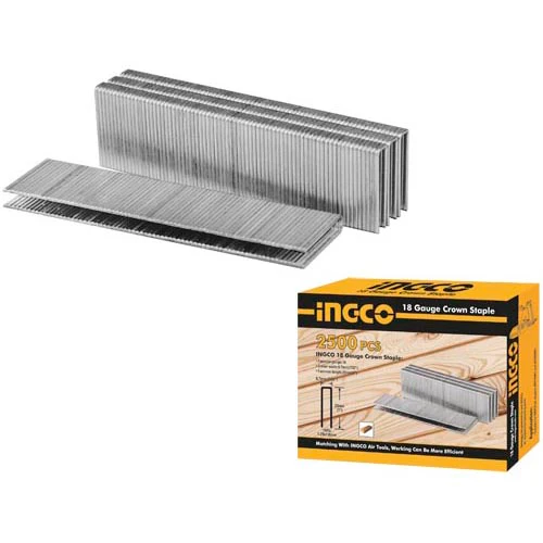 Crown Staple Set of 2500 Pcs (25mm AST18251 | 35mm AST18351) SOLD per box ING-CO