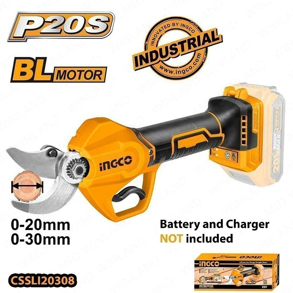 P20S 20V Lithium-Ion Cordless Gauge Straight Shear CSSLI20308/CSSLI203083 ING-GT - Image 2