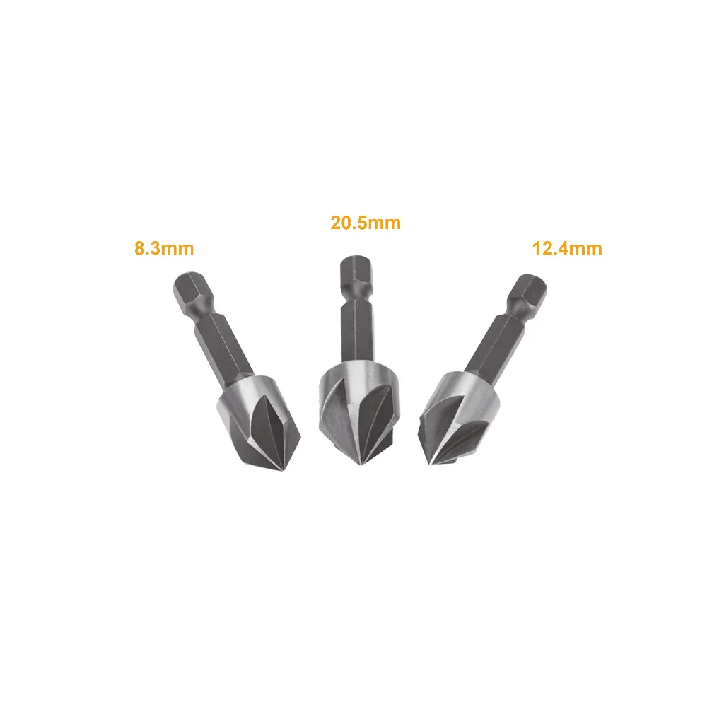 Countersink bit HSS 8.3mm 12.4mm 20.5mm Angle 90° Sold Per Piece ING-AC