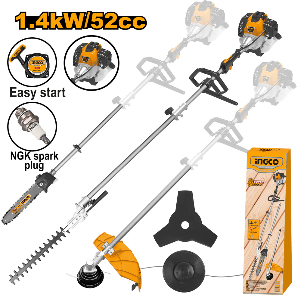 Gasoline Multi-Tools 1.4Kw (2.2HP) GMT55231 ING-PT