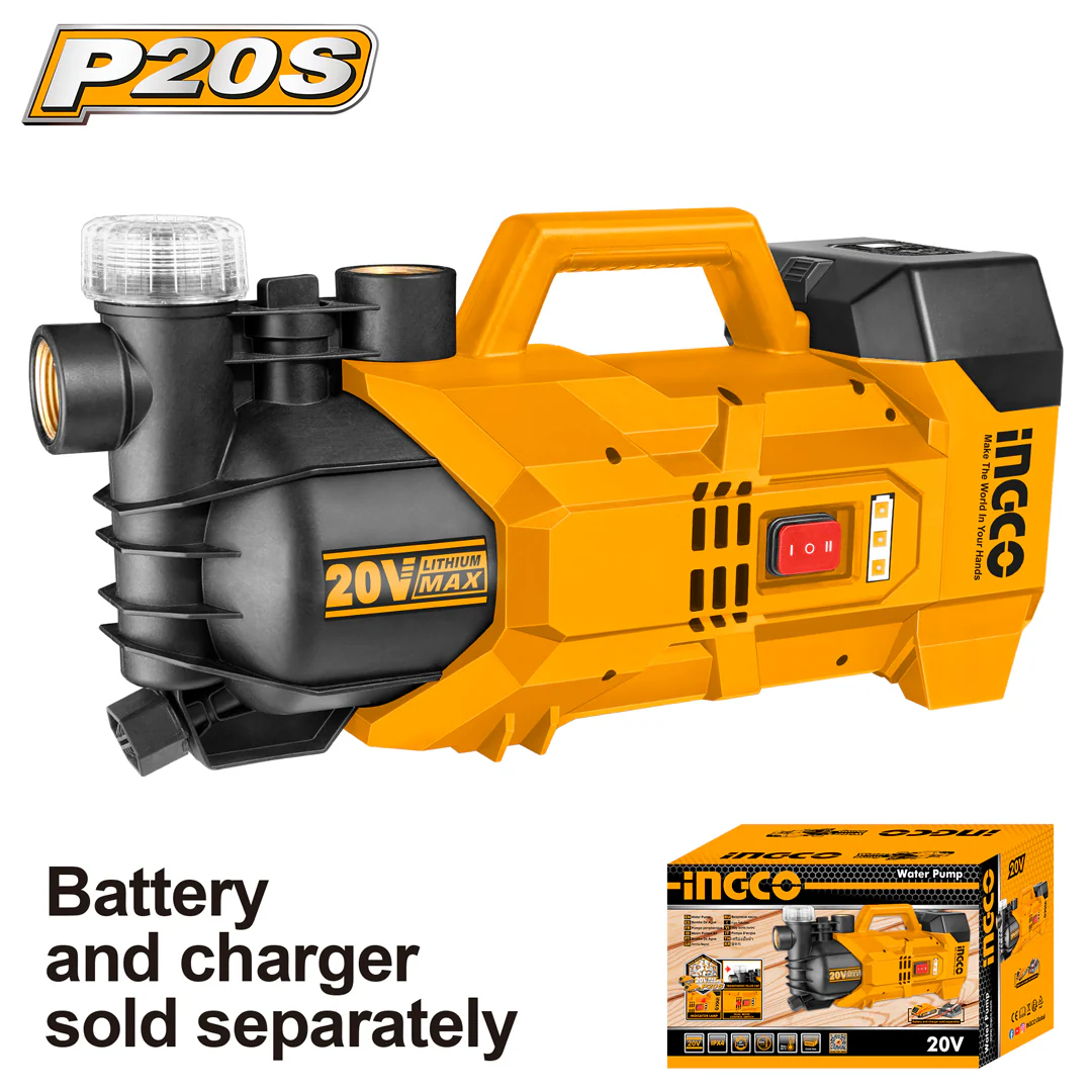 P20S 20V Lithium-Ion Cordless Water Pump GWPLI201801 ING-WP