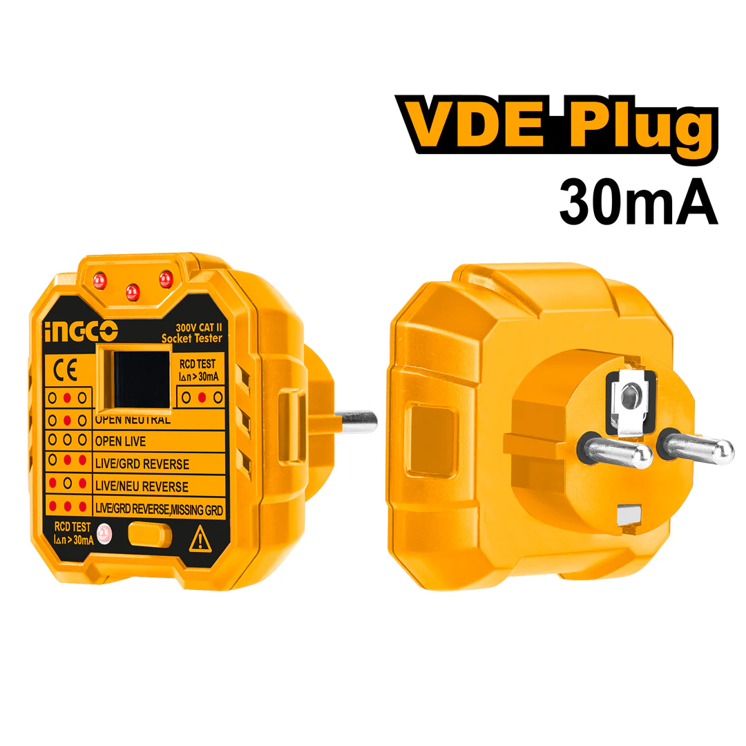 Plug Anti-Electric Shock Socket Tester HESST30002 ING-MT