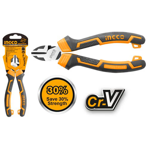 7 Inches High Leverage Diagonal Cutting Pliers HHLDCP28180 ING-HT