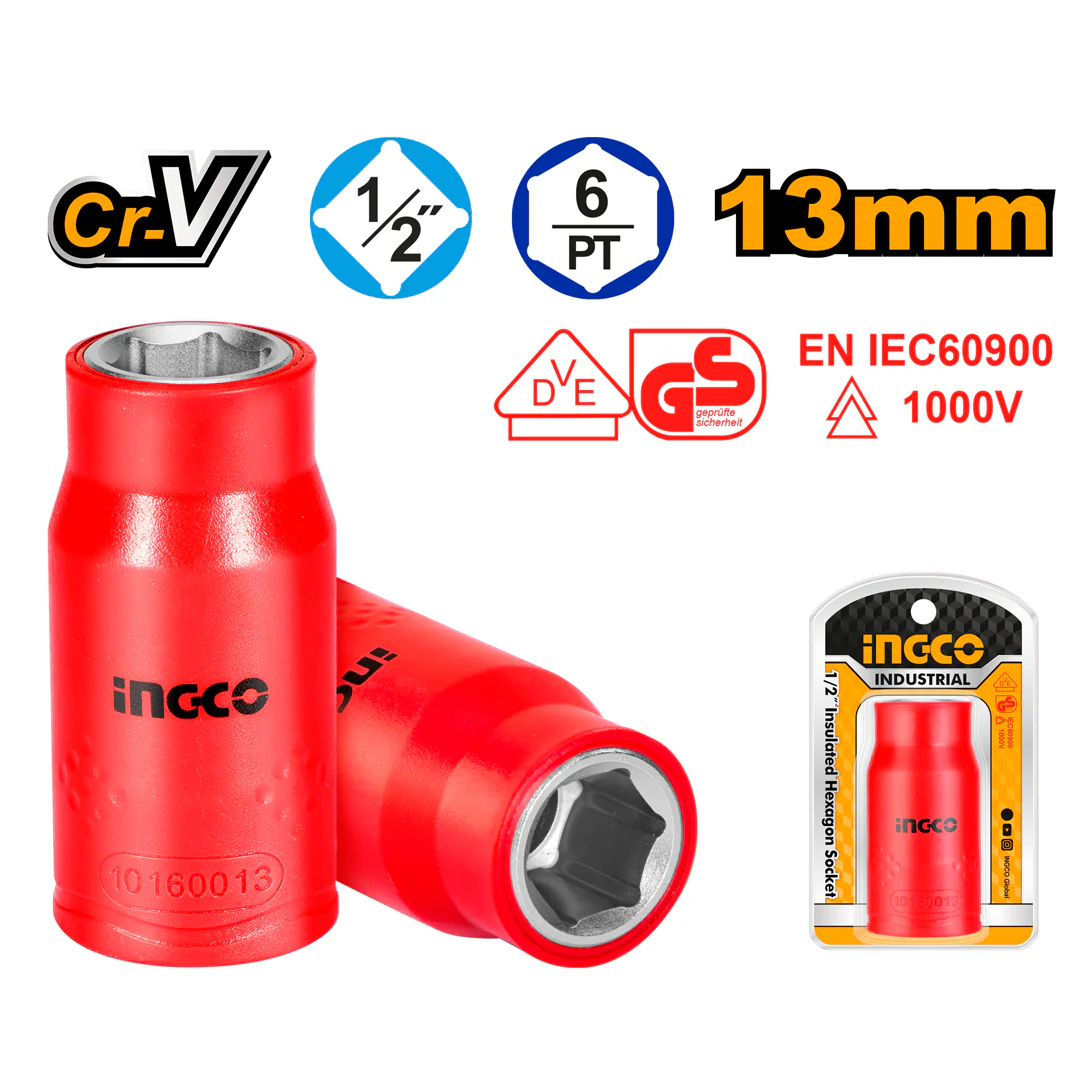 1/2 Inch Insulated Hexagon Socket HIHAST12131 ING-AC
