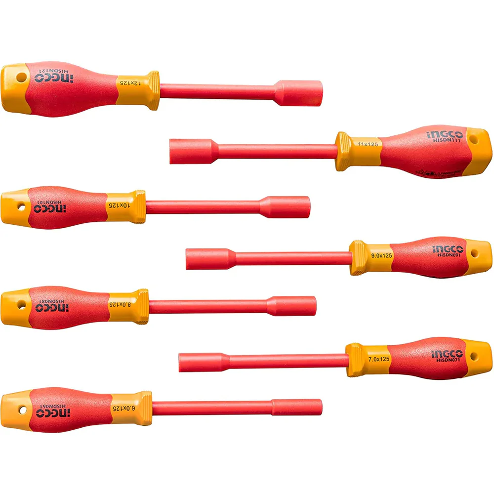 7 Pcs/Set Insulated Nut Screwdriver Set 1000V HKISD0701 ING-HT