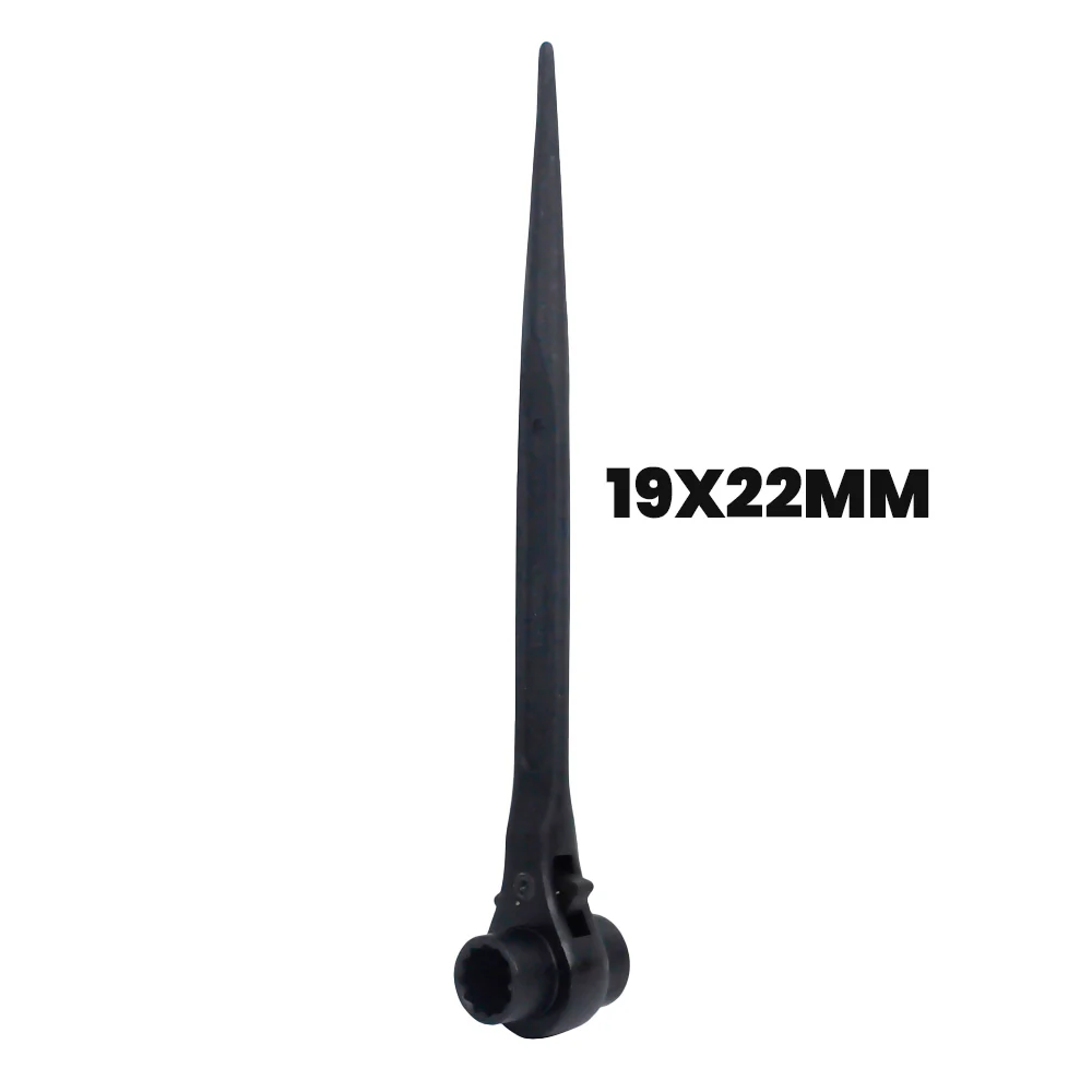 Double Socket Rachet Wrench 19 x 22mm 12 Points HRSTW19221 ING-HT
