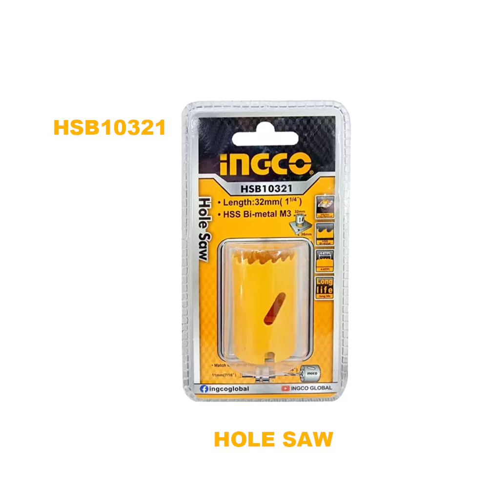 HSS Bi-Metal Hole Saw HSB10321 ING-AC - Image 2