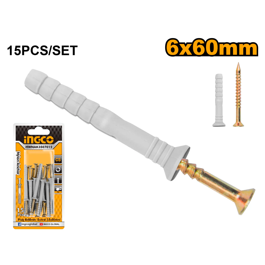 Nylon Anchor HWNAK3507012 ING-AC