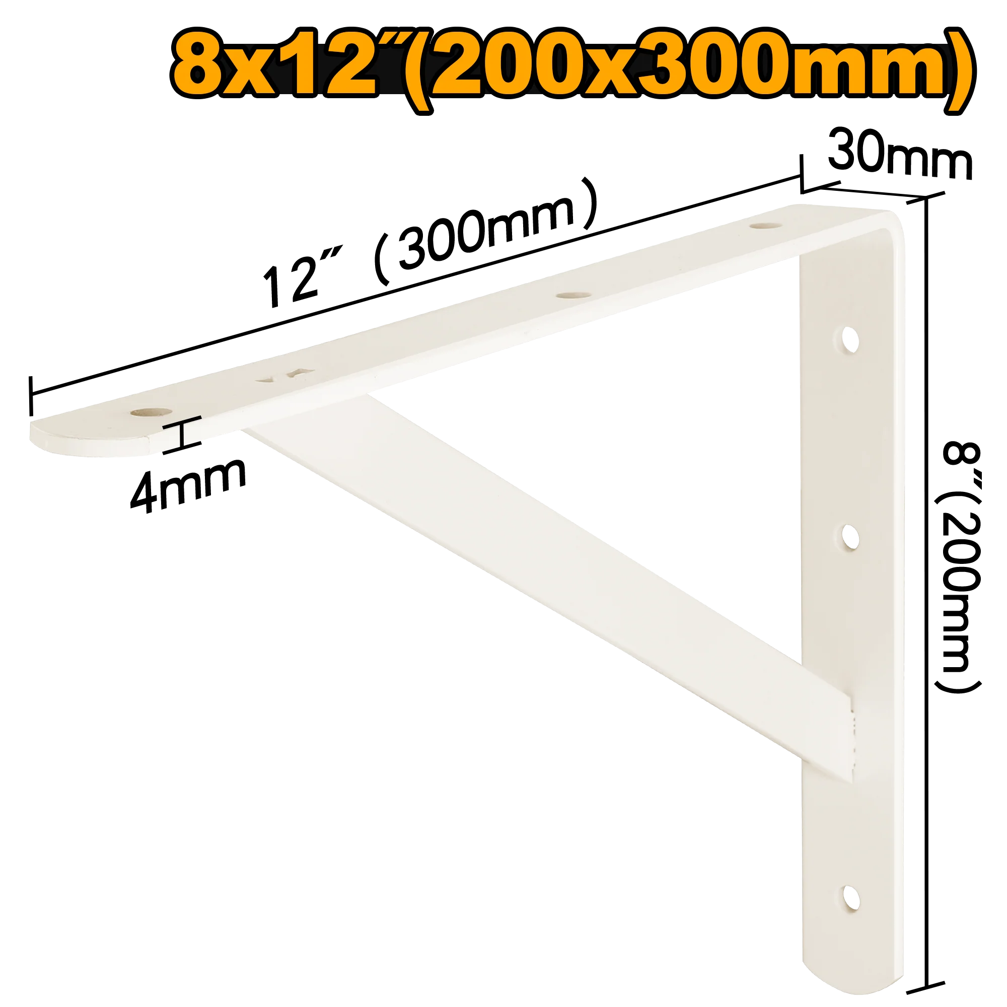 Heavy Duty Shelf Brackets IHDSB0812 / IHDSB1016 ING-AC - Image 2