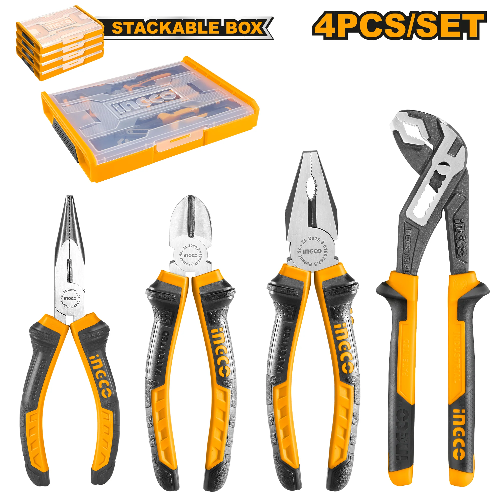 4 Pcs Pliers Set HKTV01P041 ING-HT