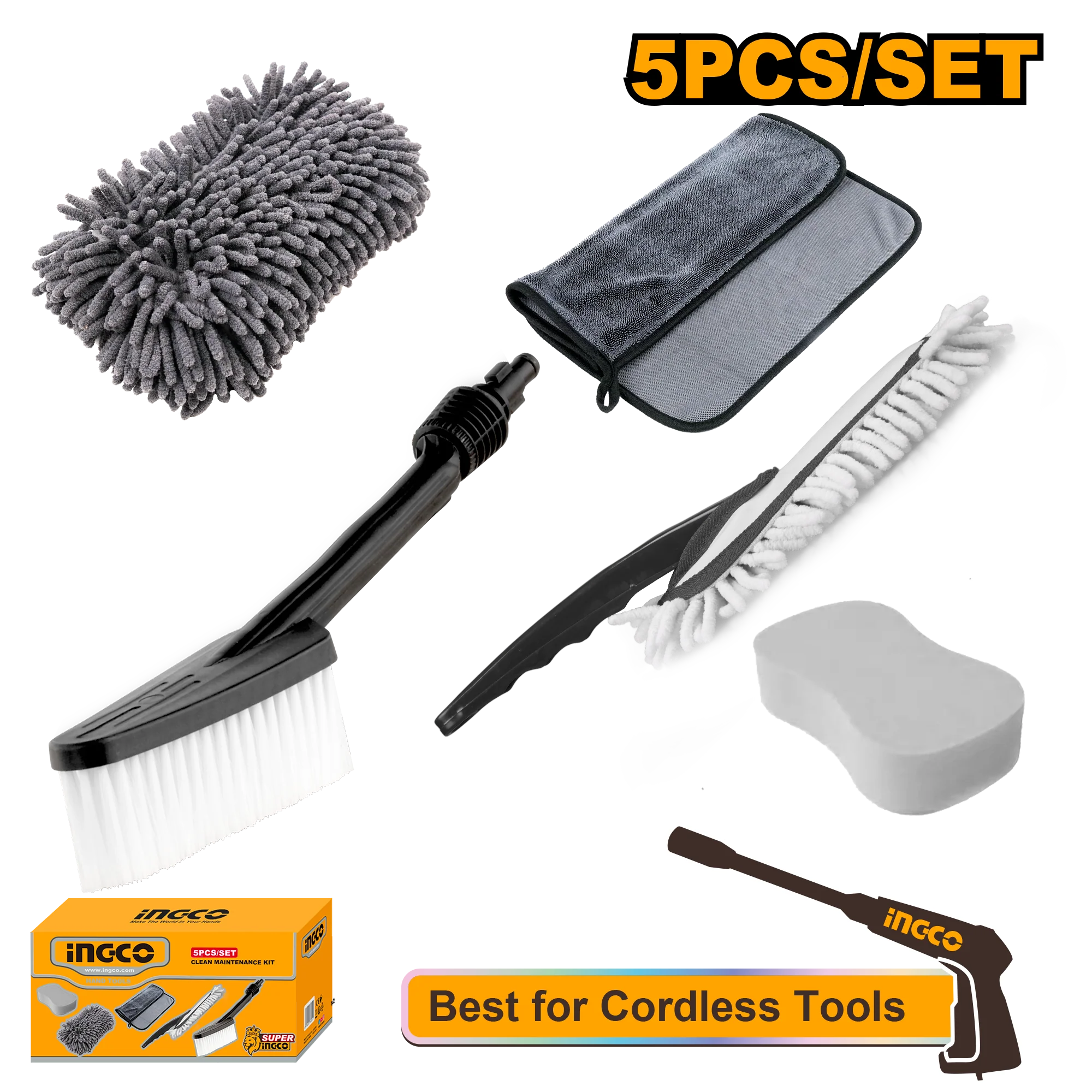 5pcs cleaning maintenance kit set best for cordless tools amgf0501 ING-CT