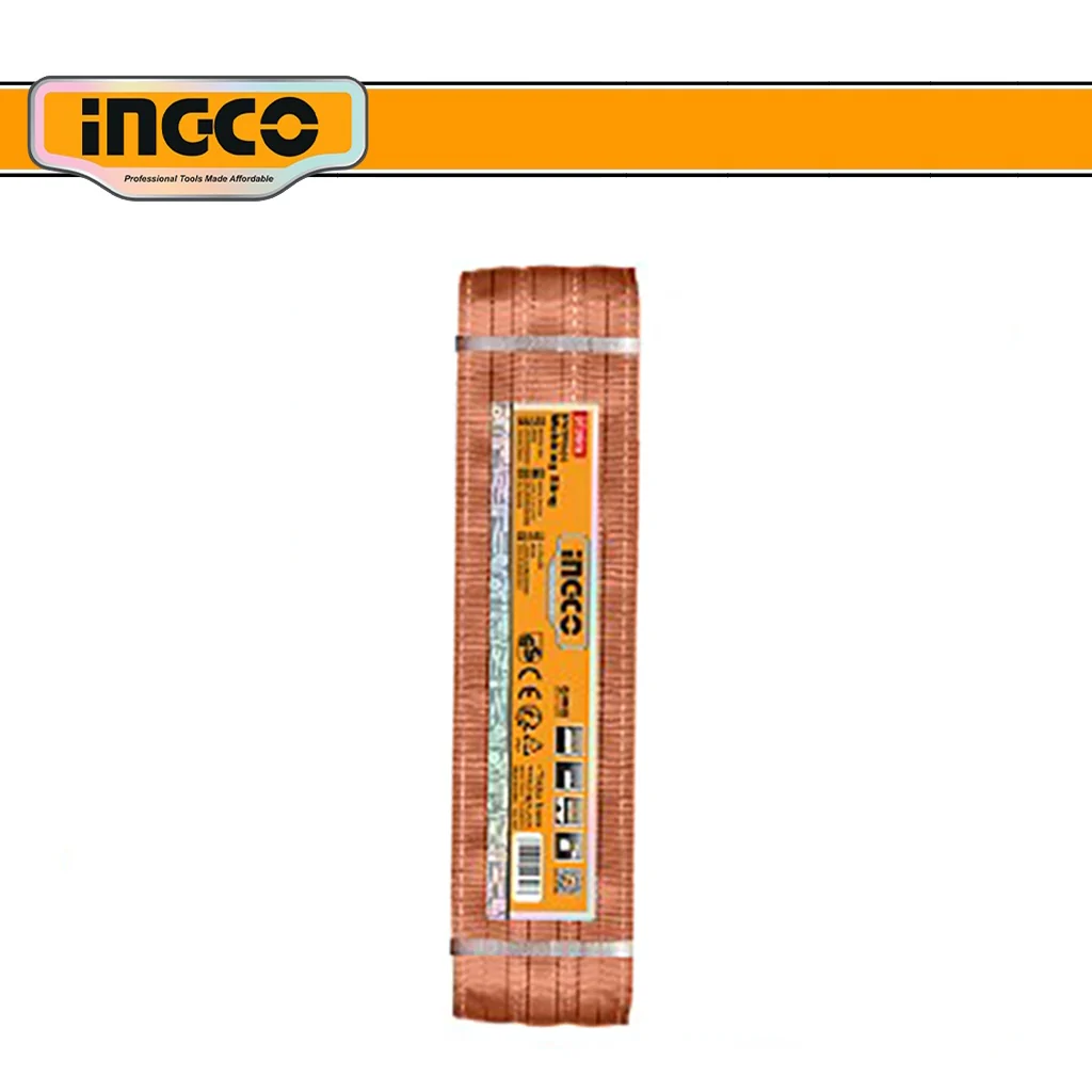 Ingco 6Tx6M Webbing Sling Great for Heavy Lifting Polyester Construction HWSP0606 ING-HT - Image 5