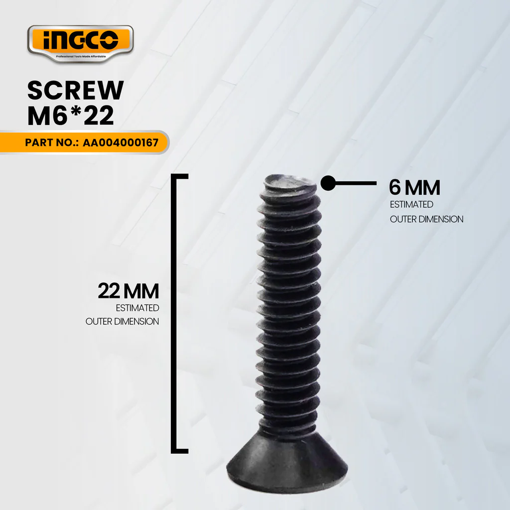 INGCO AA004000167 Screw M6*22