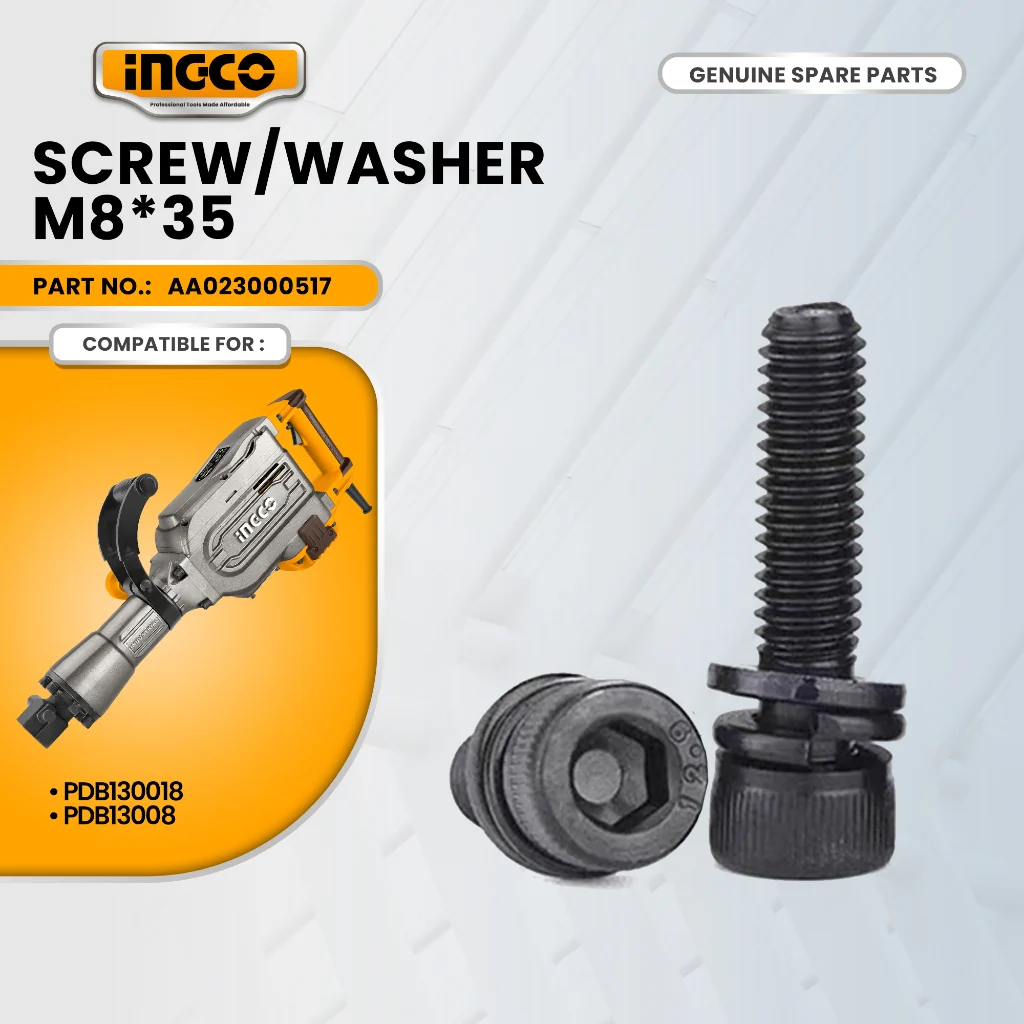 INGCO AA023000517 Screw M8*35 with washer