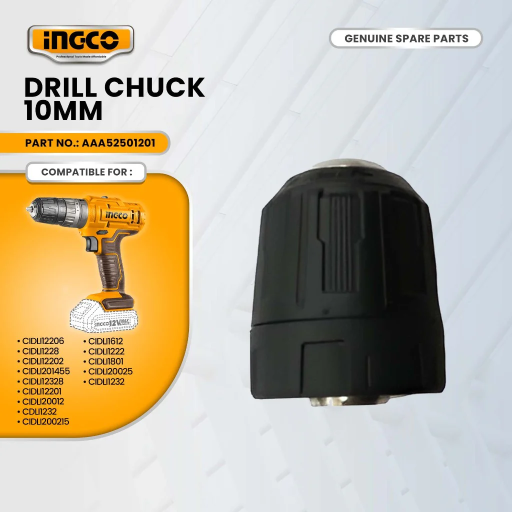INGCO AAA52501201 Drill Chuck 10mm