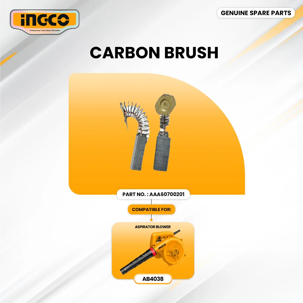 INGCO AAA60700201 Carbon Brush for AB4038 Blower 400W - Image 2