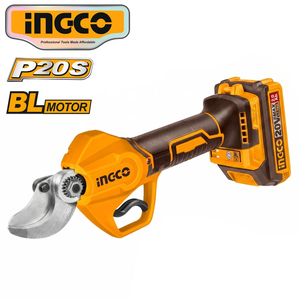 Ingco 2pcs Combo Kit Cordless Gauge Straight Shear with Pruner Saw COSLI250795 ING-CT - Image 3