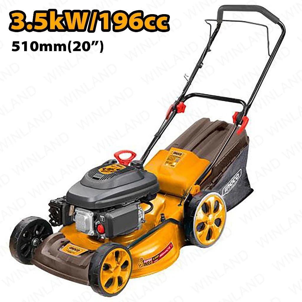 4.8HP(3.5KW) 4-Stroke Gasoline Garden Lawn Mower Engine, GLM196201 - Image 2