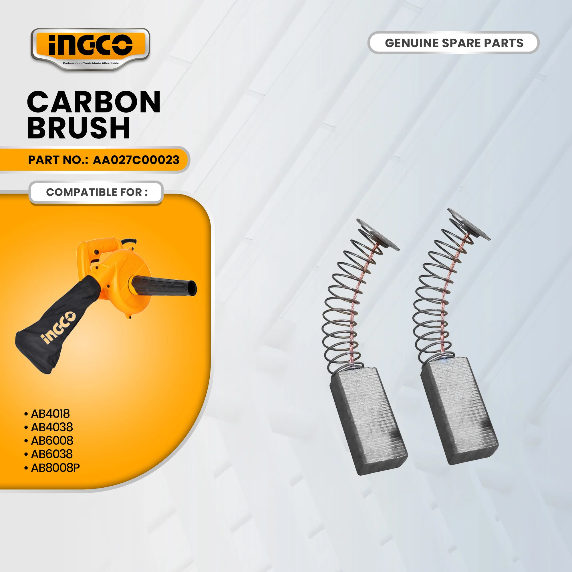 Carbon Brush AA027C00023 - Image 2
