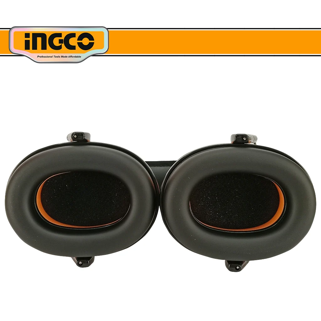 Ingco Impact Resistant Earmuff ANSI3.19-1974 & EN352-2:2020 With Extra Earplug HEM3328 - Image 7