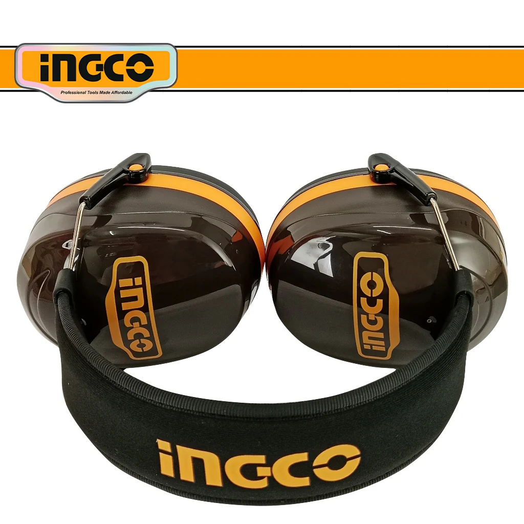 Ingco Impact Resistant Earmuff ANSI3.19-1974 & EN352-2:2020 With Extra Earplug HEM3328 - Image 9