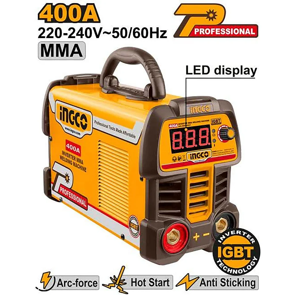 Inverter MMA Welding Machine 400A(380V) (Single-Phase) ING-MMA4006P ING-PT