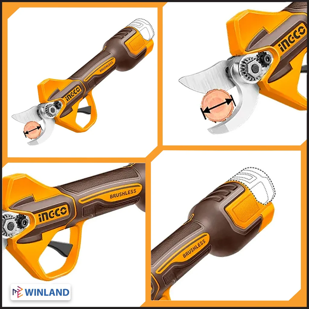 Ingco M16/16V 2pcs Combo Kit Cordless Garden Shears and Blower Set COSLI250385 ING-CT - Image 4