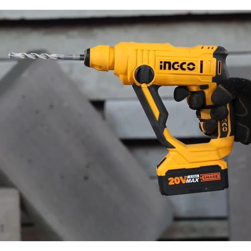 Ingco P20S 20V 4.0 Ah Lithium-Ion Battery Pack 4.0Ah Powershare for Cordless Power Tool - Image 5