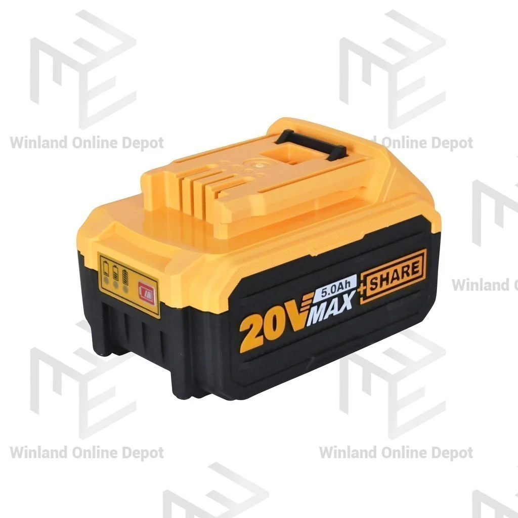 Ingco P20S 20V Lithium-Ion Battery Pack 5.0Ah for Cordless Power Tools ING-CT - Image 8