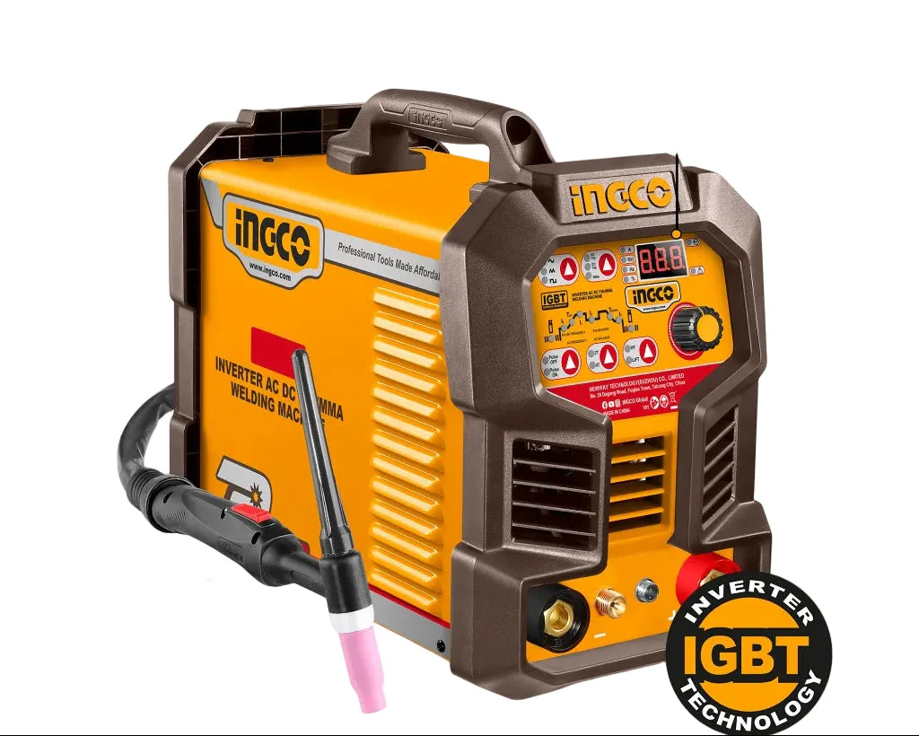 Ingco Portable IGBT Inverter AC/DC TIG-MMA Welding Machine ING-ACDCTIG20068 200A ING-PT - Image 2
