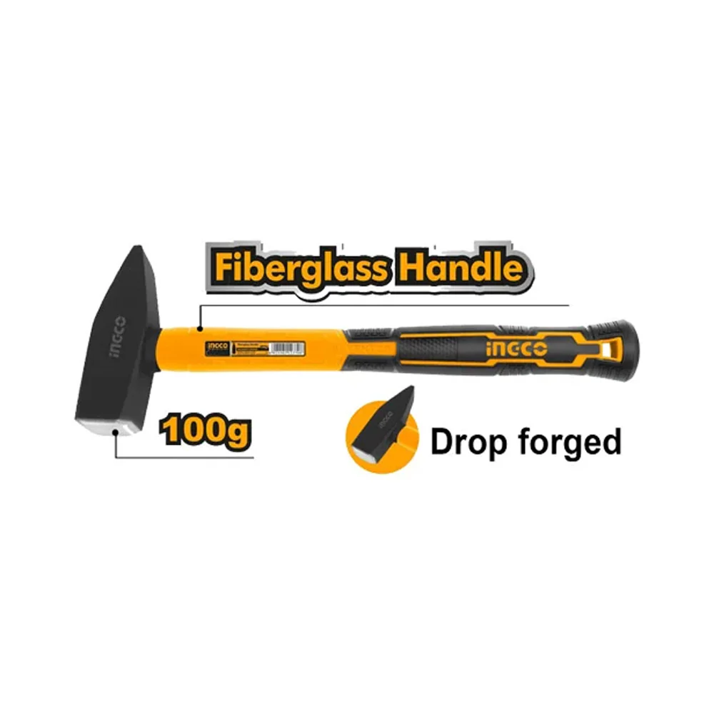 Carbon Steel Hammerhead Machinist Hammer 100g HMHS81001 ING-HT