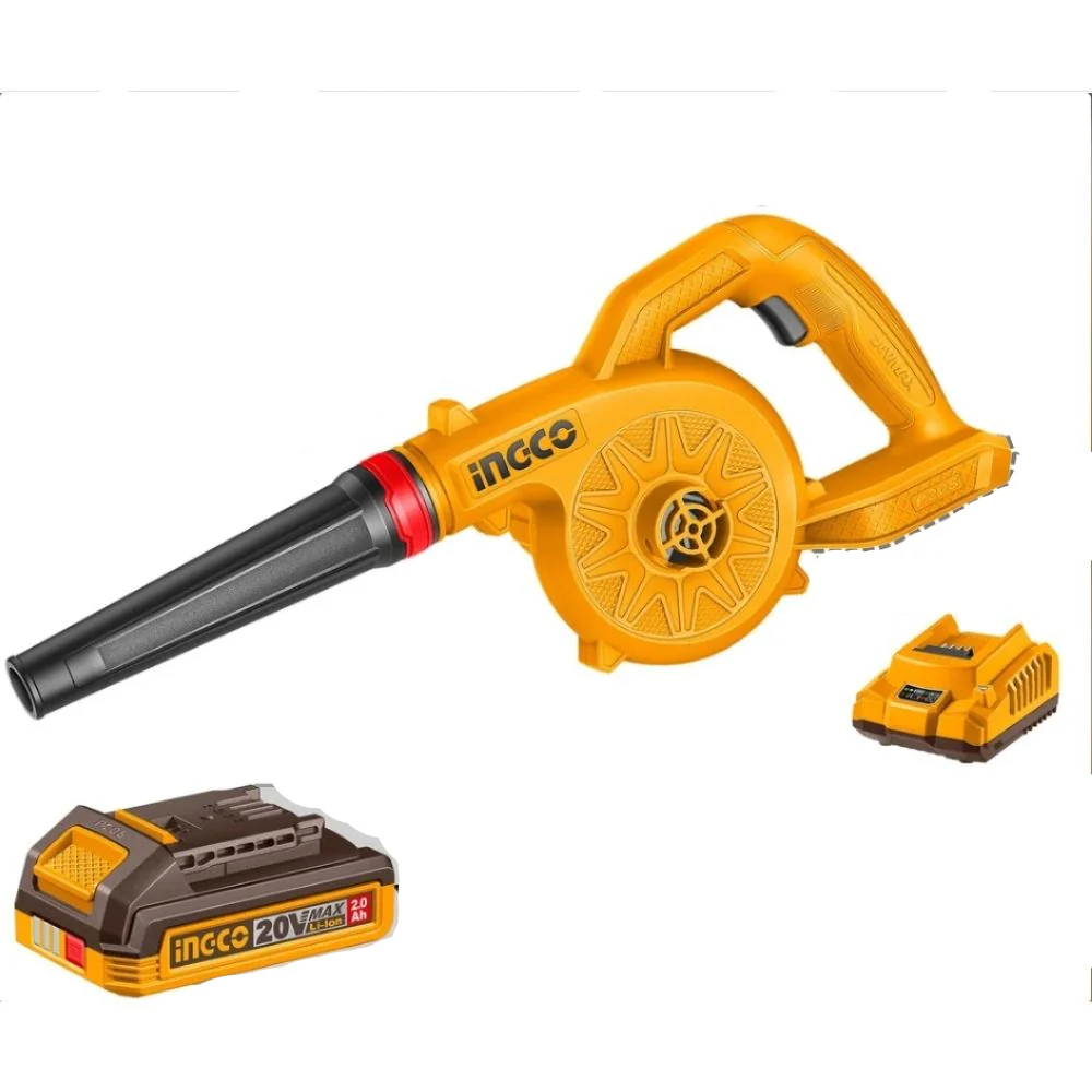 Ingco Lithium-Ion Cordless Blower 20V No-load speed: 18,000rpm CABLI2078 ING-CT - Image 2