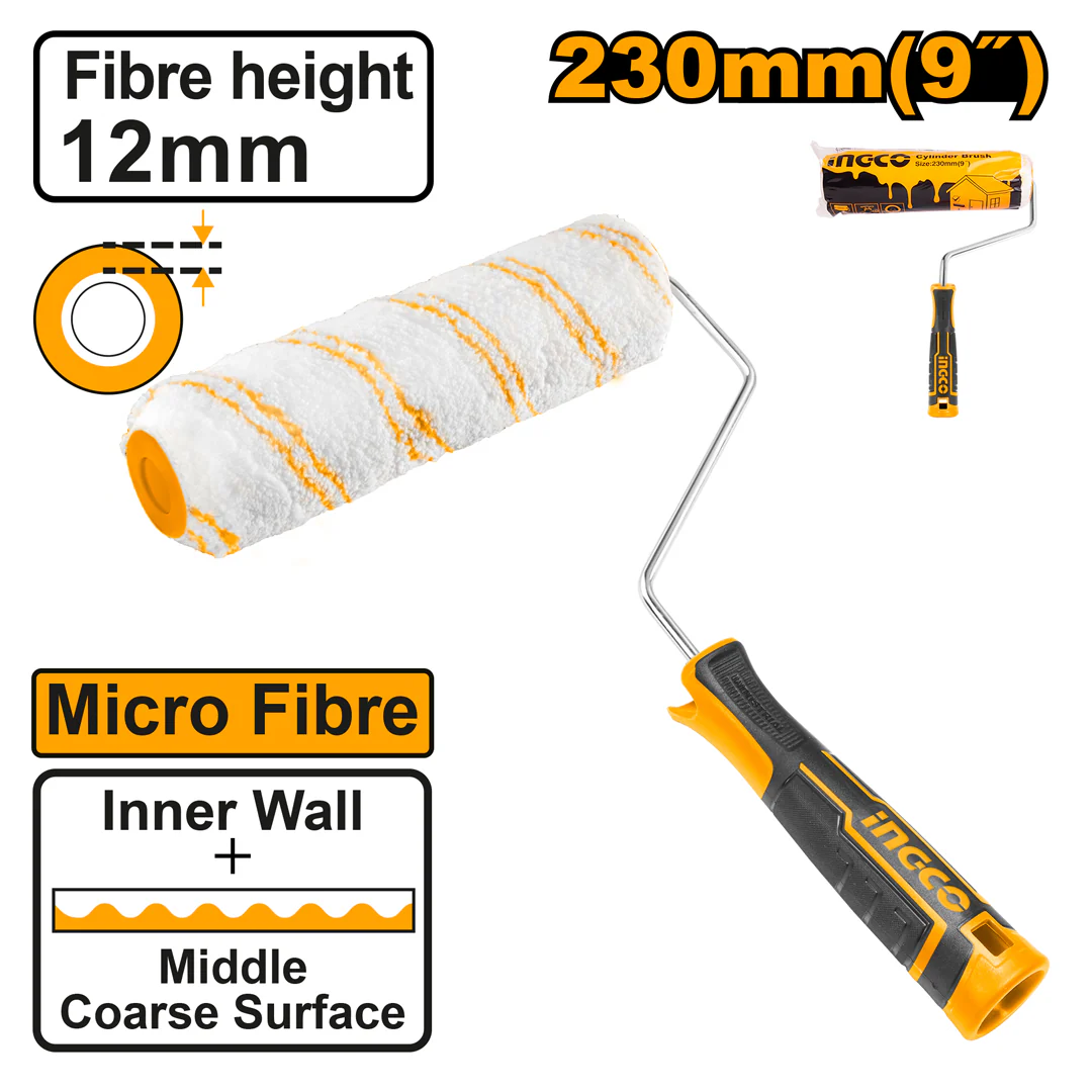 cylinder brush (inner wall) micro fiber 9 inches(230mm) hrht042301d ING-CT