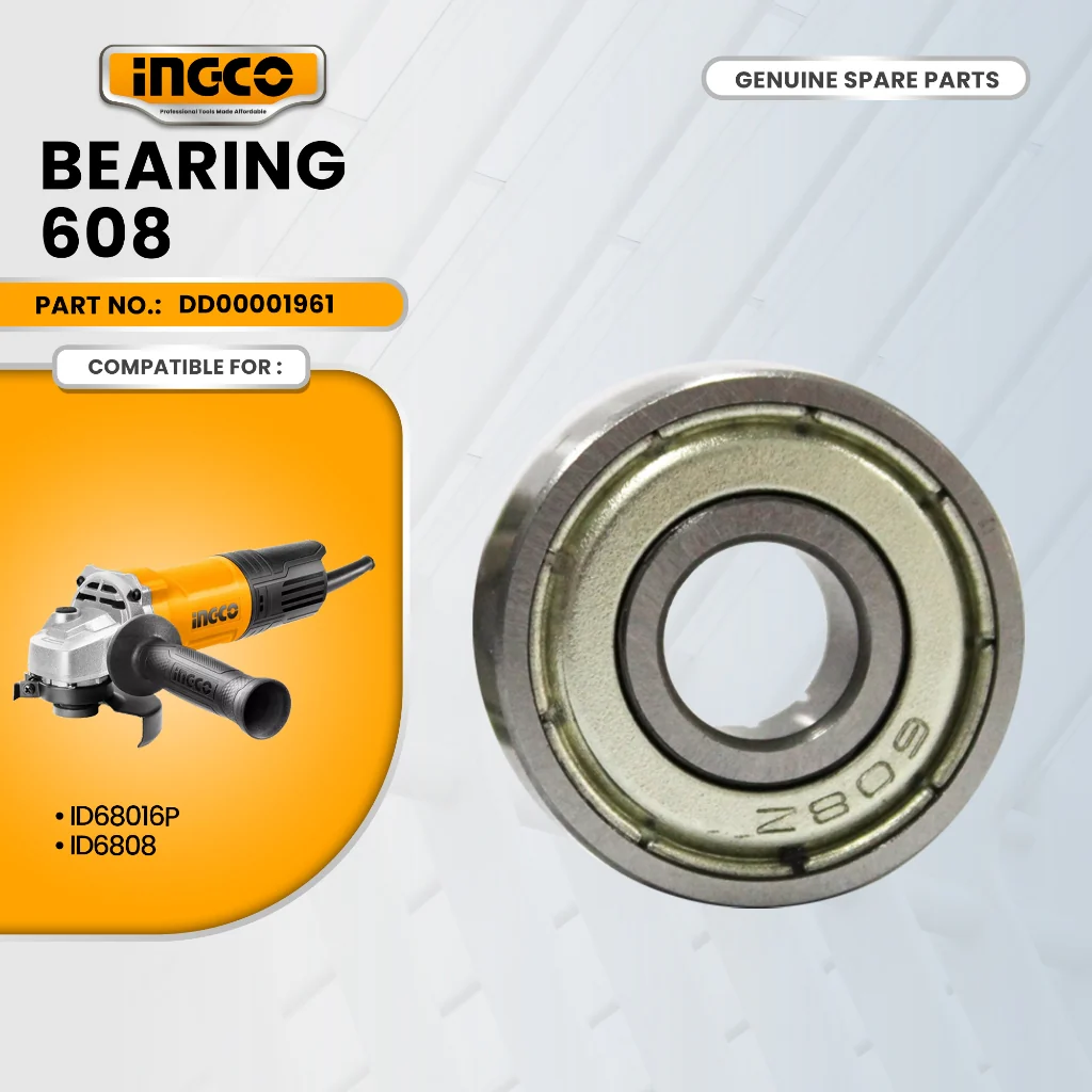 INGCO DD00001961 Bearing 608