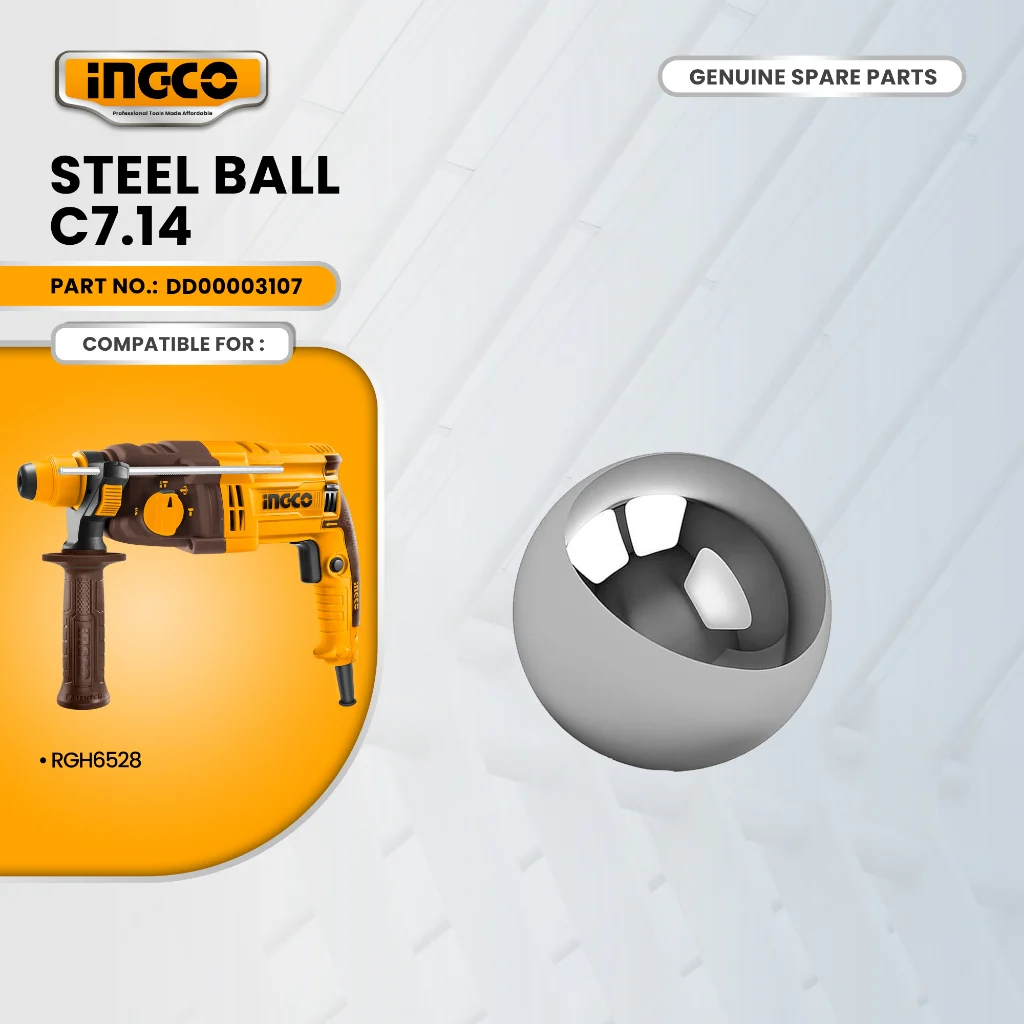 INGCO DD00003107 Model Selector Knob Steel Ball C7.14