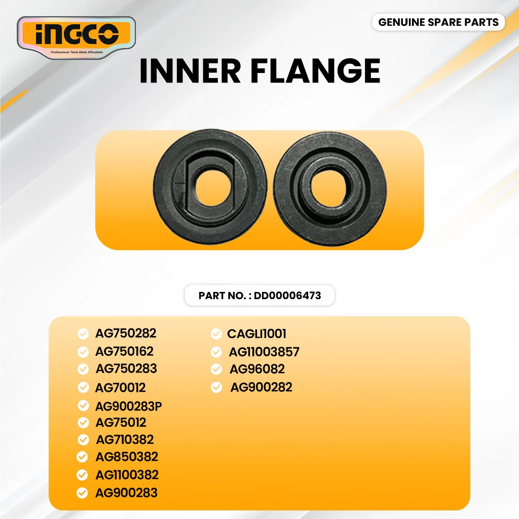 INGCO DD00006473 Angle Grinder Inner Flange - Image 2