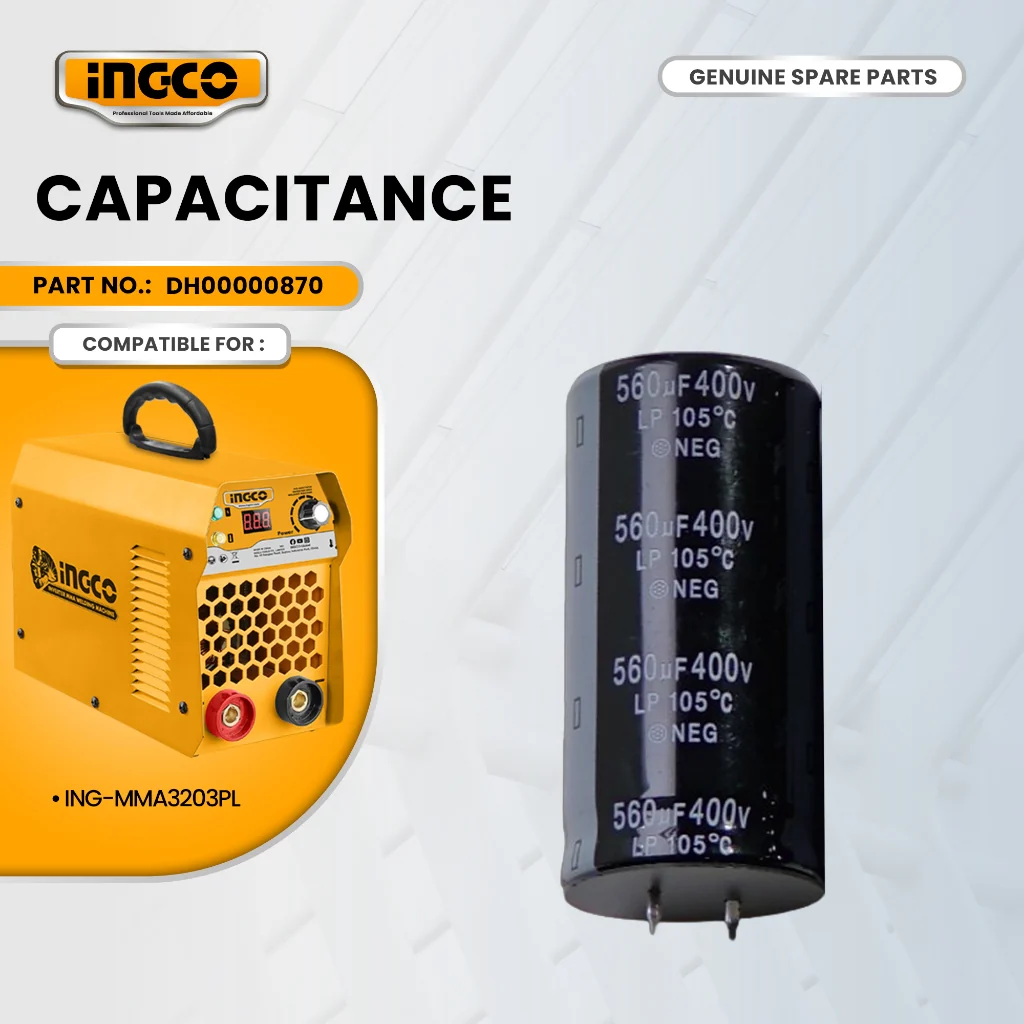 INGCO DH00000870 Capacitance