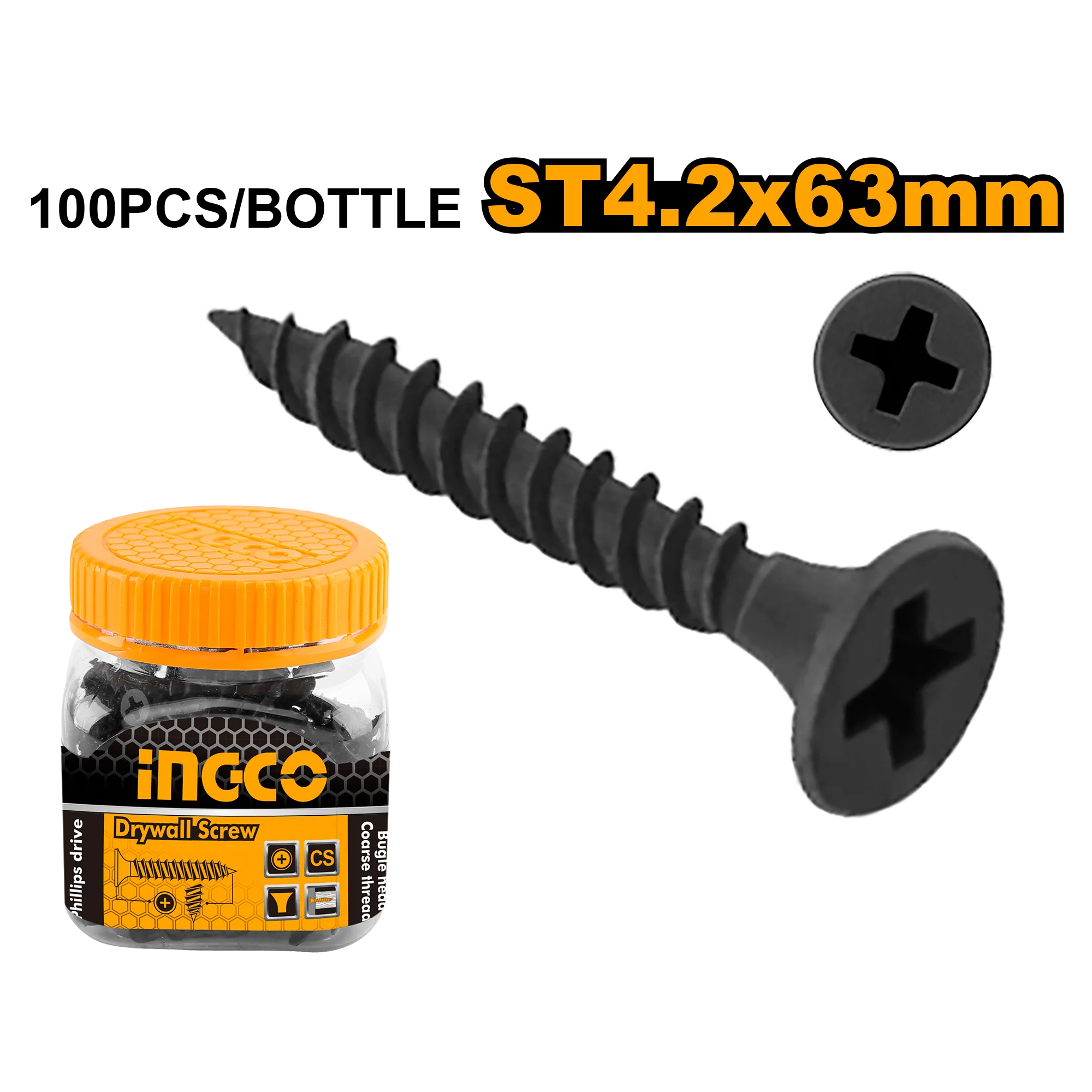 Drywall Gypsum Black Screw HWDS4206321 ING-CO - Image 2