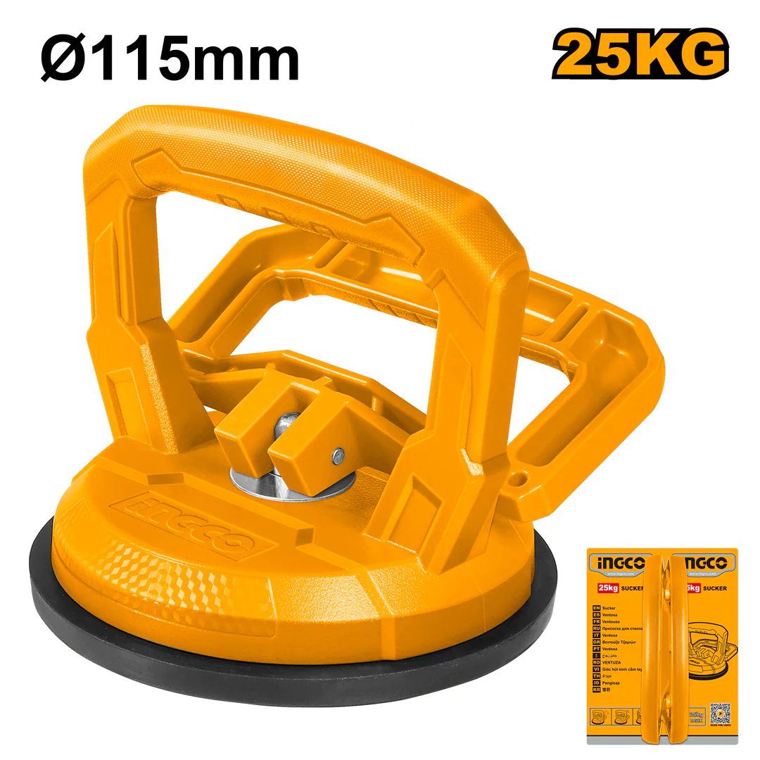 Glass Sucker Sunction 115mm with Maximum Pull 25kg HSU012501 ING-HT