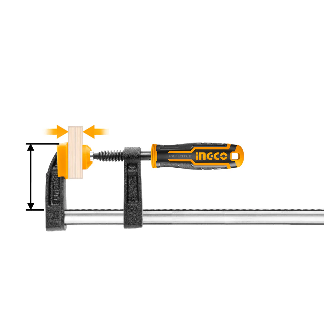 F-Clamp with Rubber Handle HFC020501 ING-HT