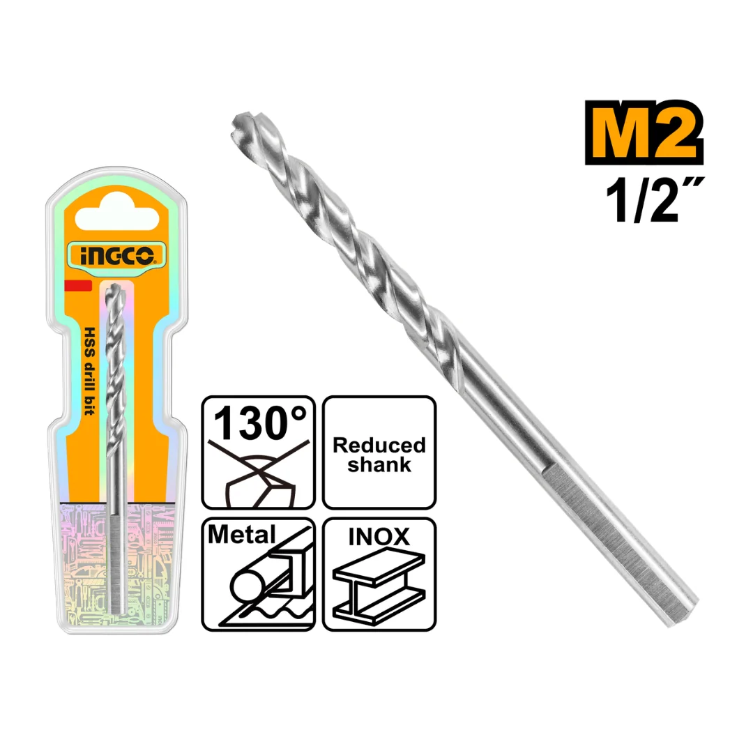 M2 HSS Drill Bits 1/2-Inch to 5/16-Inch ING-AC