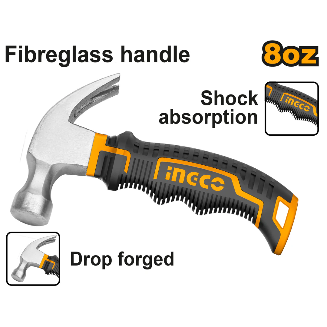 Mini Claw Hammer Tool 8oz HMCH80808D ING-HT