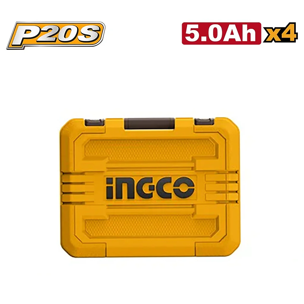 Ingco P20S/20V Lithium-Ion Battery and Charger 5PCS Combo Kit FBCLI20285 ING-CT - Image 5