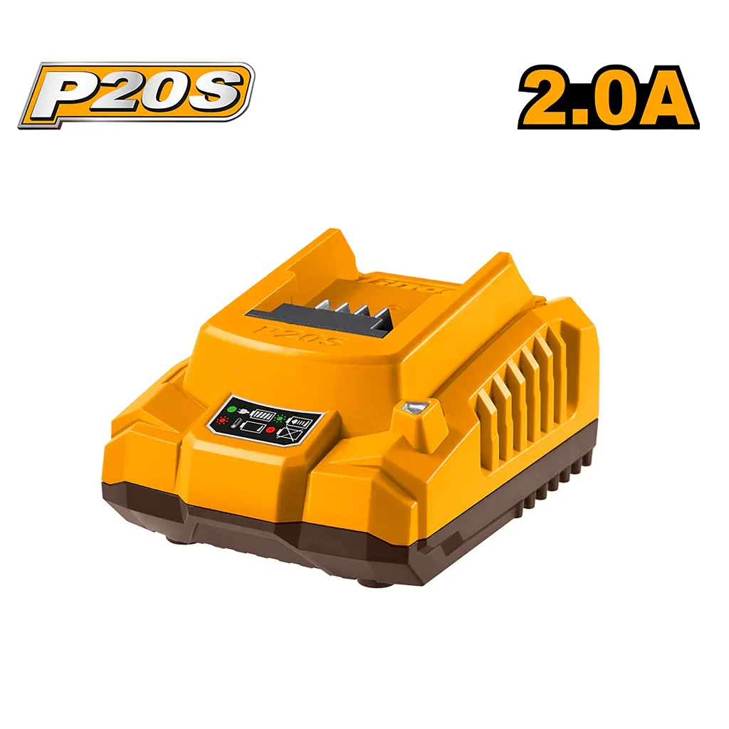 Ingco P20S/20V Lithium-Ion Cordless 4PCS Combo Kit COSLI250383 ING-CT - Image 8