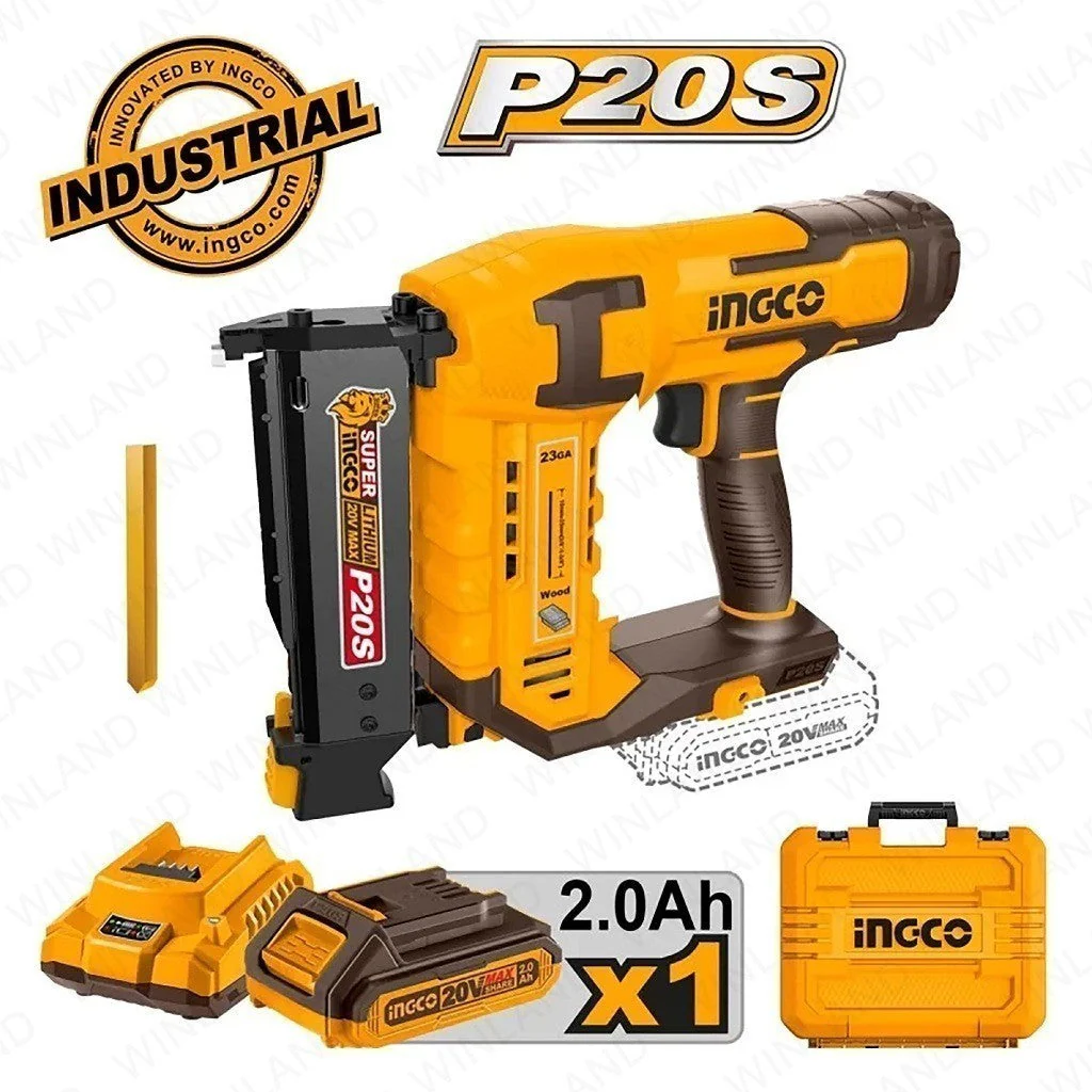 P20S/20V Lithium-Ion Cordless Pin Nailer Kit - Image 2