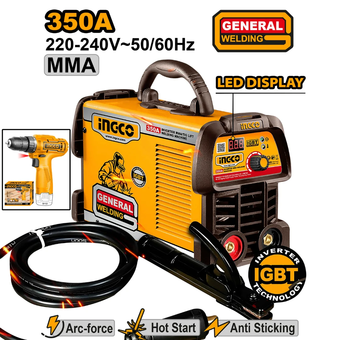 INGCO Portable Welding Machine Inverter IGBT ARC MMA ING-SS - Image 4