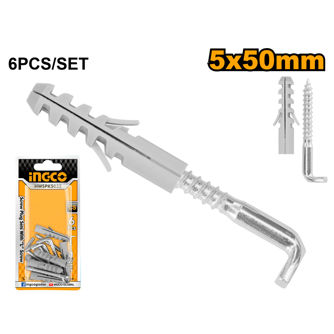 Screw Plug Set with L-Screw HWSPK5032 ING-CO