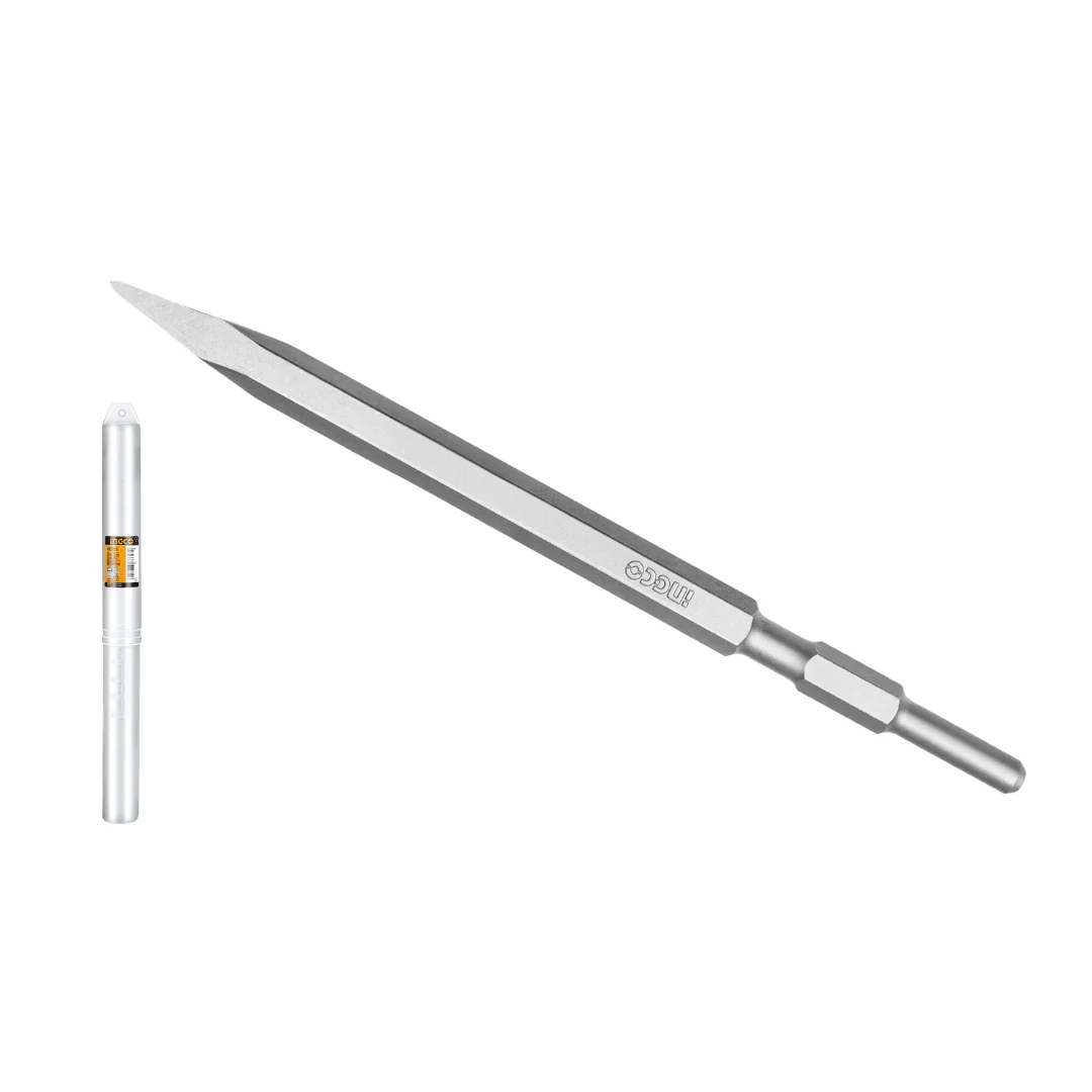 Ingco SDS Hex Chisel 17x280mm-350mm Pointed - DBC0512801 | Flat - DBC0522801 ING-HT